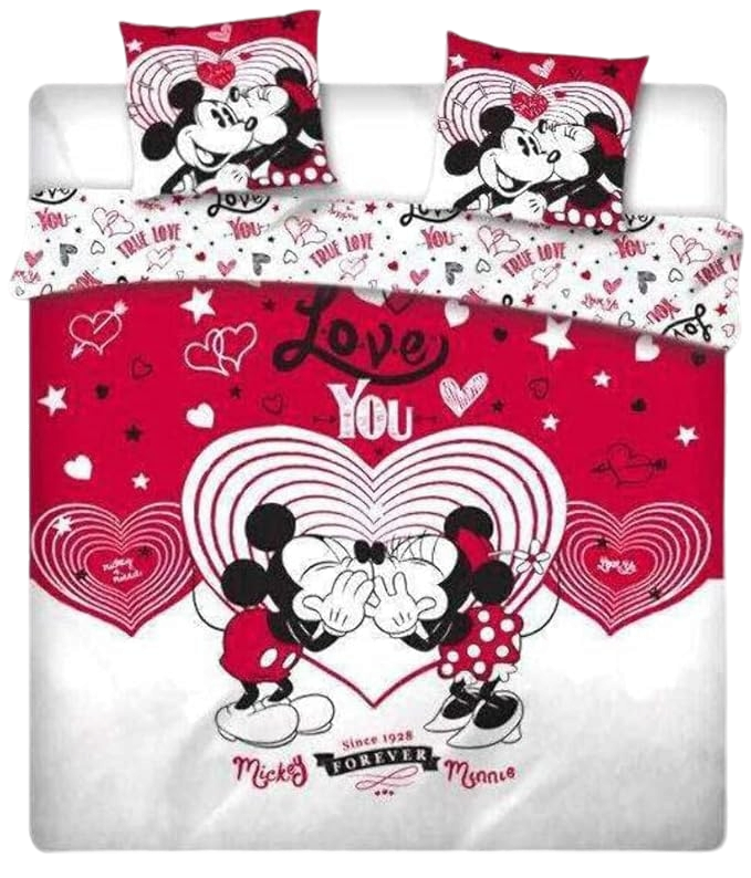 HOUSSE DE COUETTE DISNEY MINNIE ET MICKEY