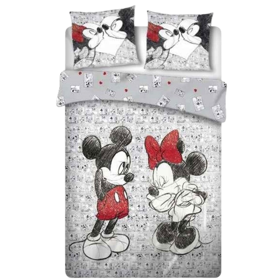 HOUSSE DE COUETTE DISNEY MINNIE ET MICKEY