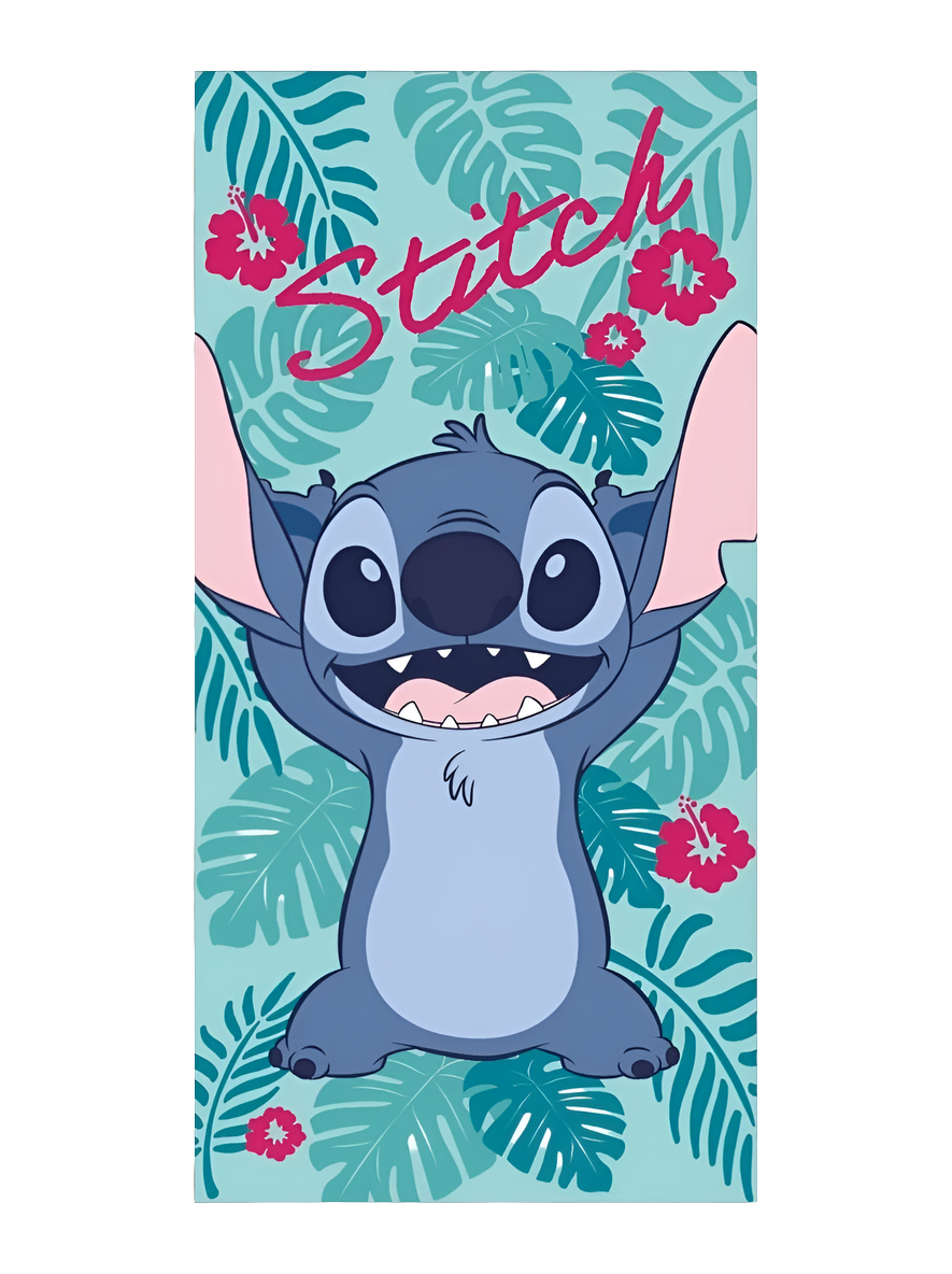 DRAP DE PLAGE DISNEY STITCH