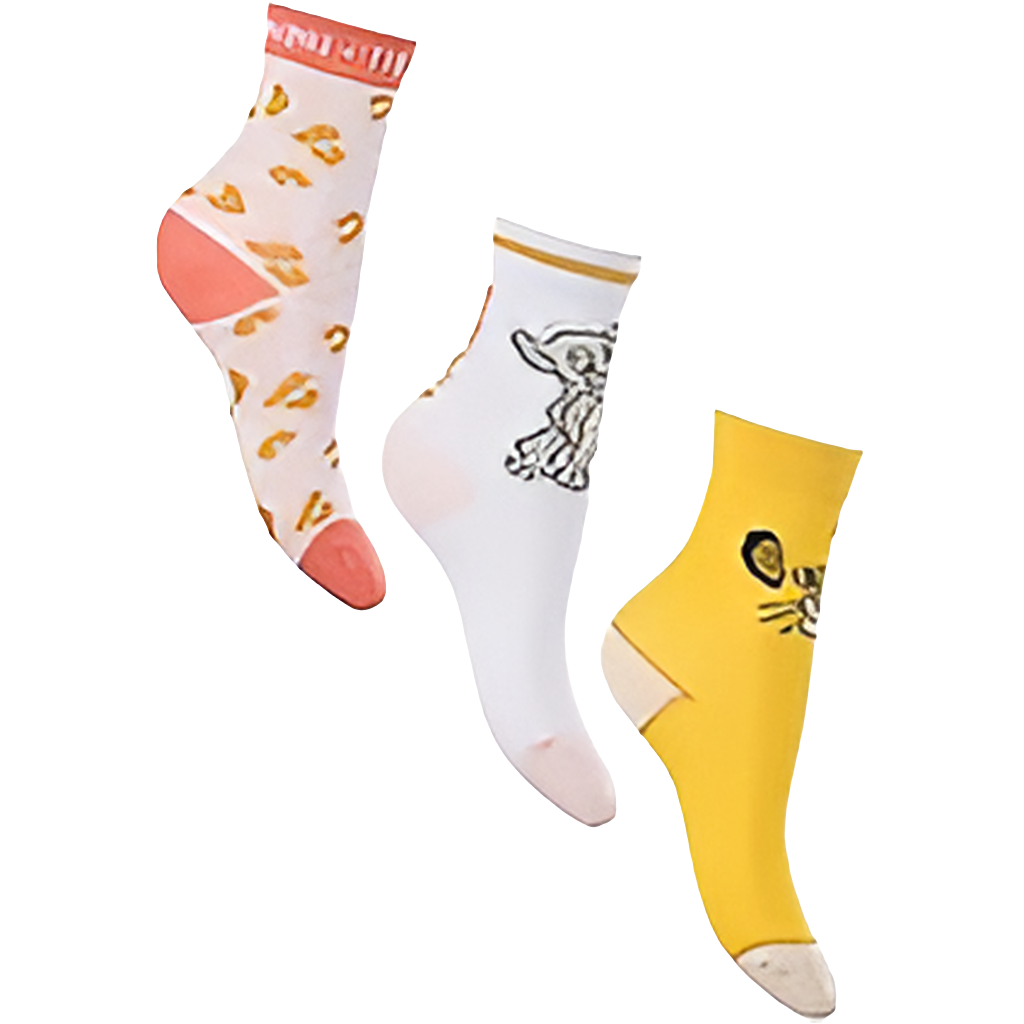 LOT DE 3 PAIRES DE CHAUSSETTES DISNEY ROI LION