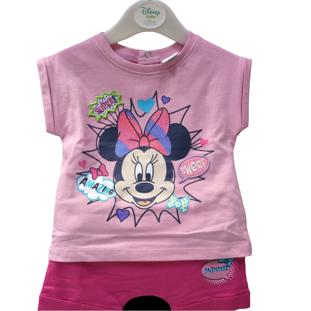 ENSEMBLE SHORT ET TEE SHIRT DISNEY BABY MINNIE