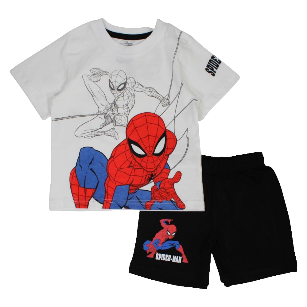 ENSEMBLE SHORT ET TEE SHIRT MARVEL SPIDERMAN