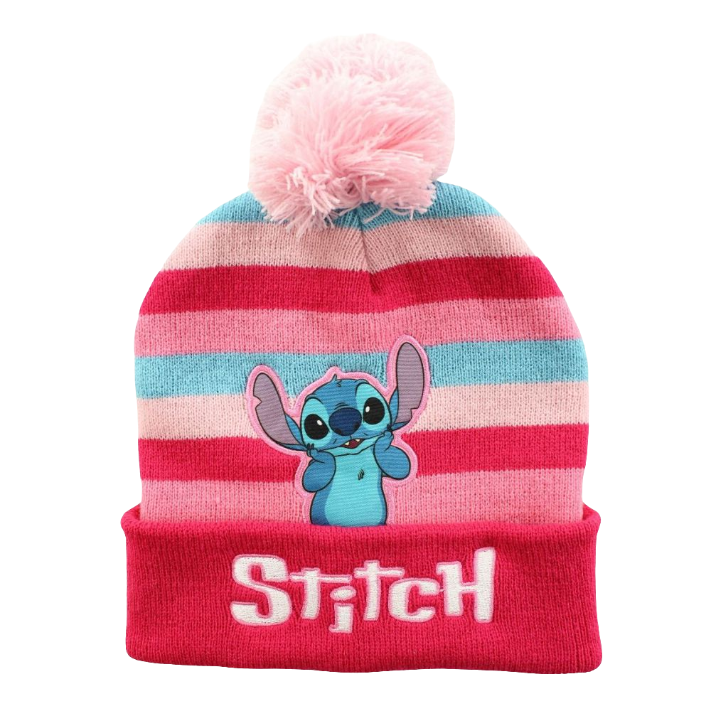 BONNET A POMPON DISNEY STITCH
