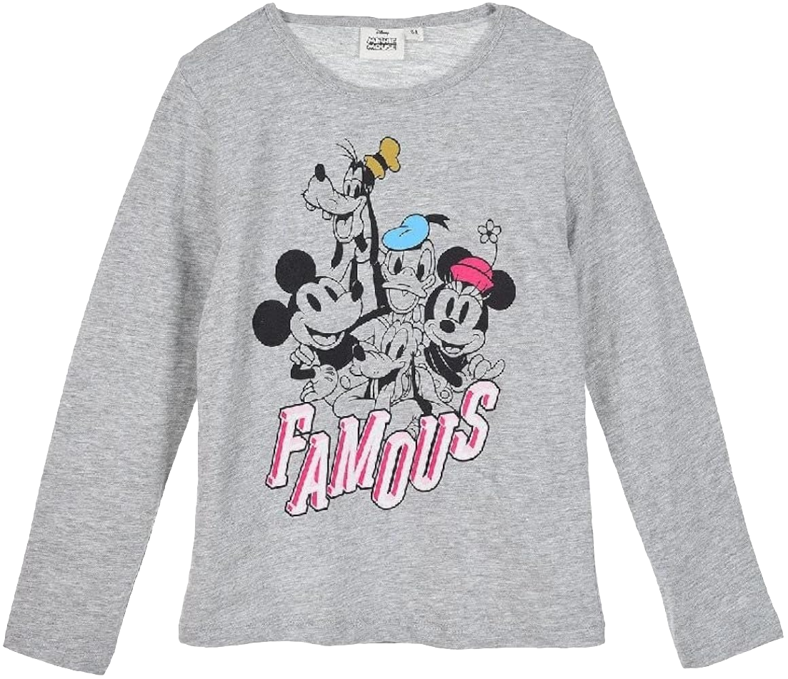 TEE SHIRT MANCHE LONGUE DISNEY MINNIE