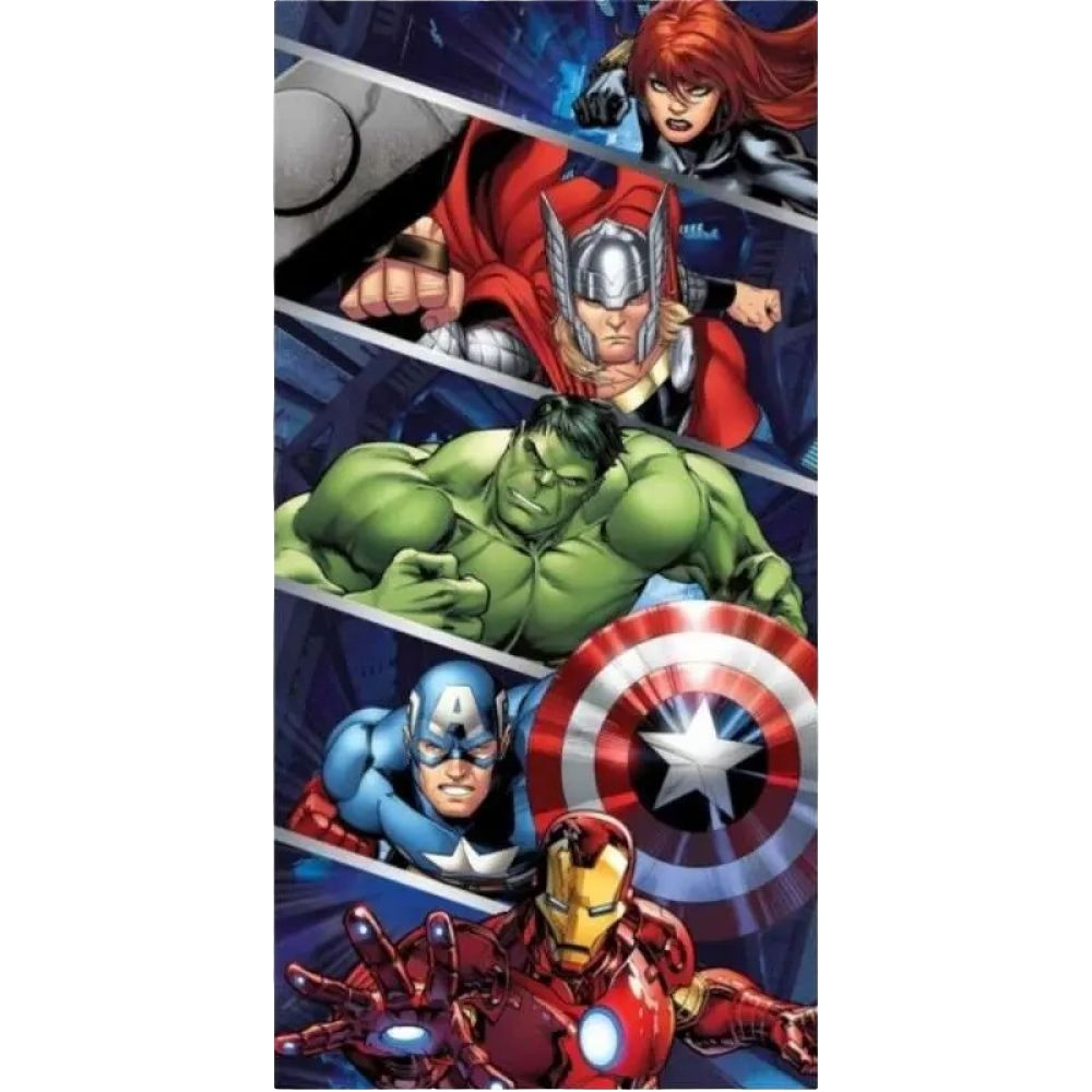 DRAP DE PLAGE MARVEL AVENGERS