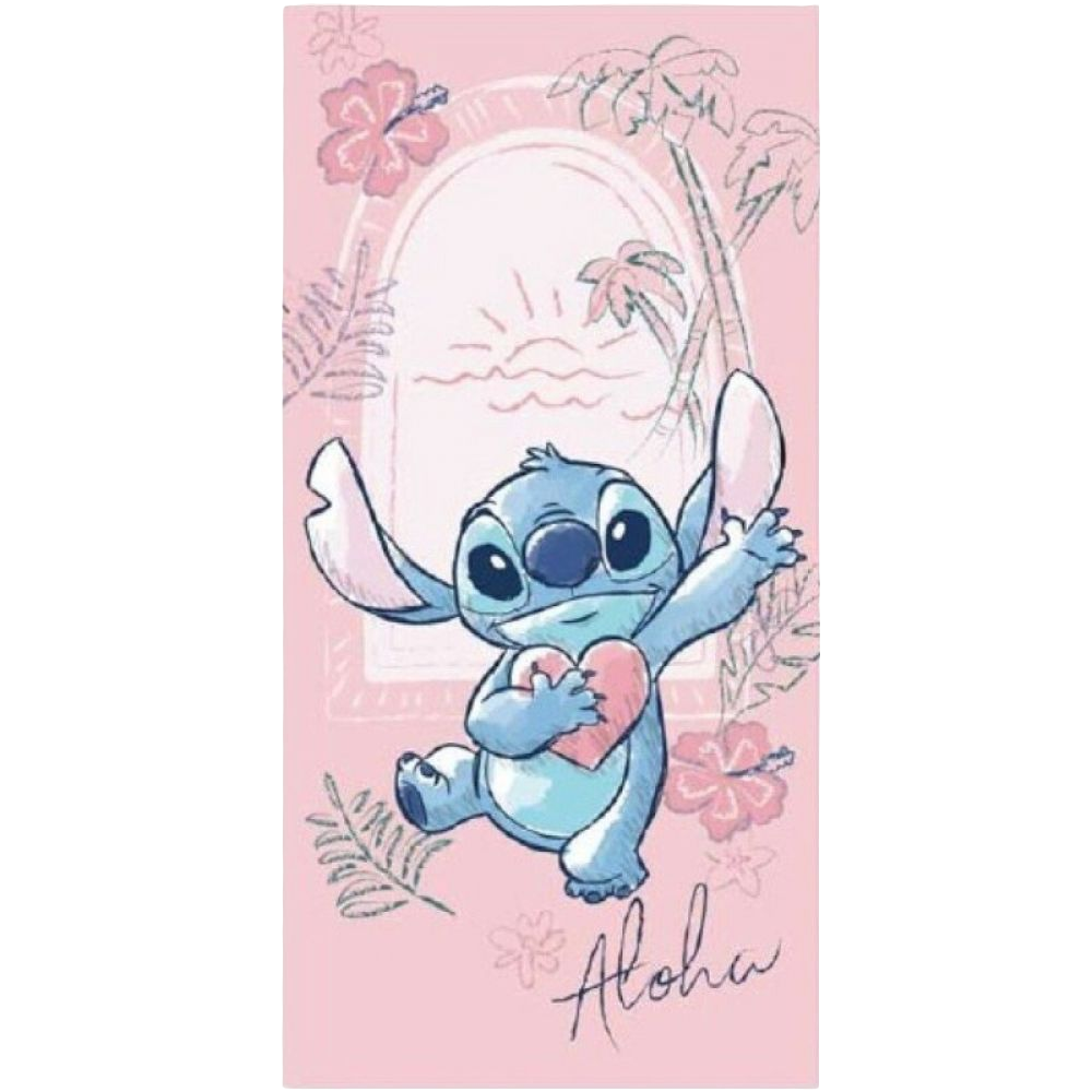 DRAP DE PLAGE DISNEY STITCH