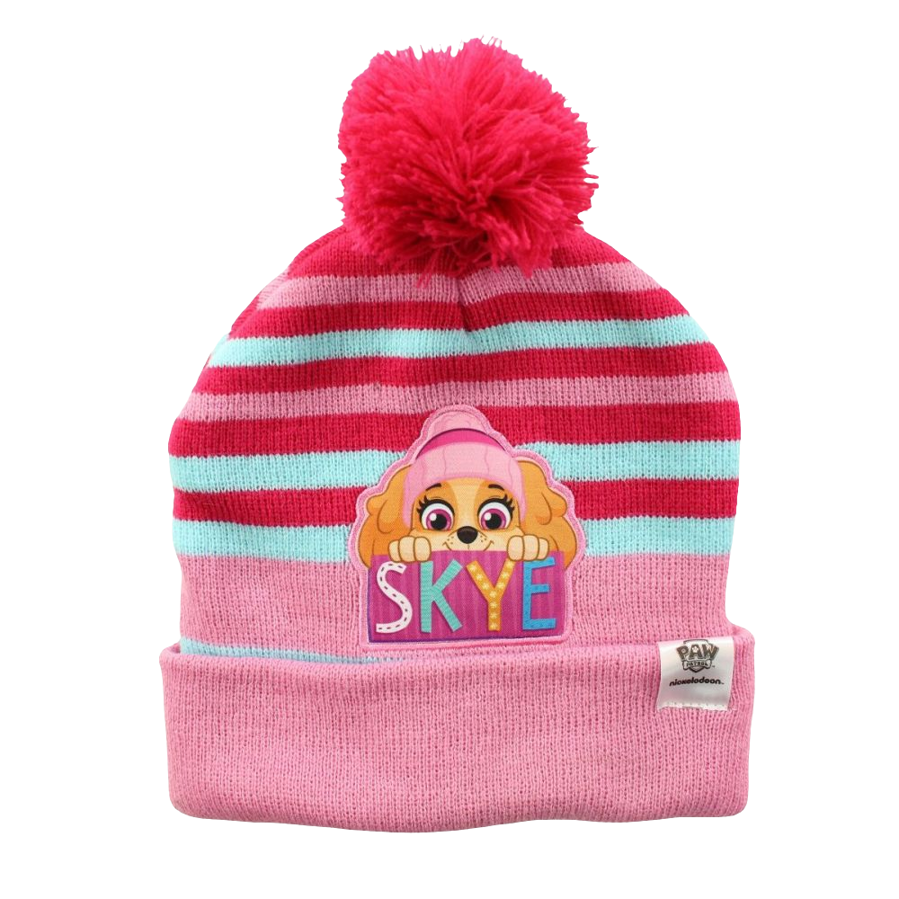 BONNET A POMPON FILLE PAT PATROUILLE