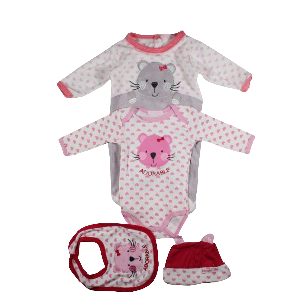 ENSEMBLE 4 PIECES TOM ET KIDDY