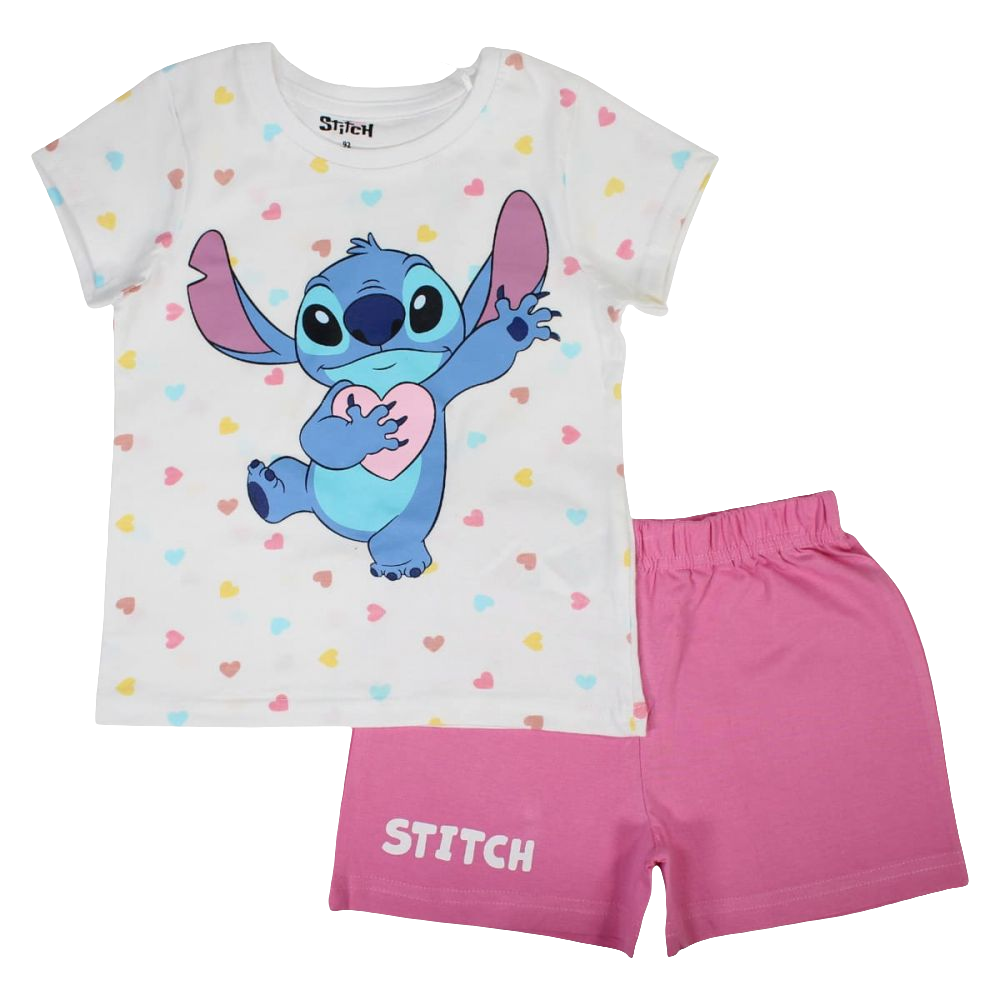 ENSEMBLE SHORT ET TEE SHIRT DISNEY STITCH