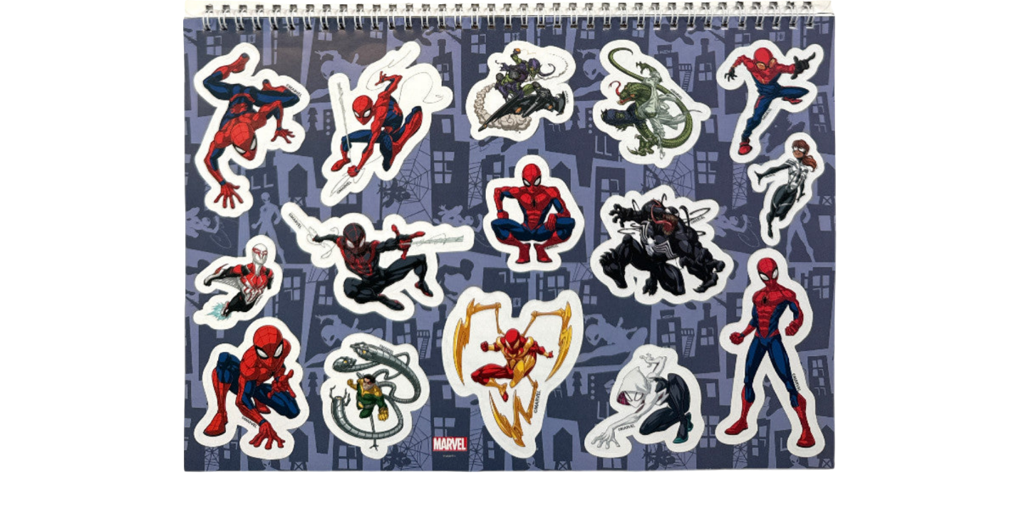CARNET DESSIN SPIDERMAN