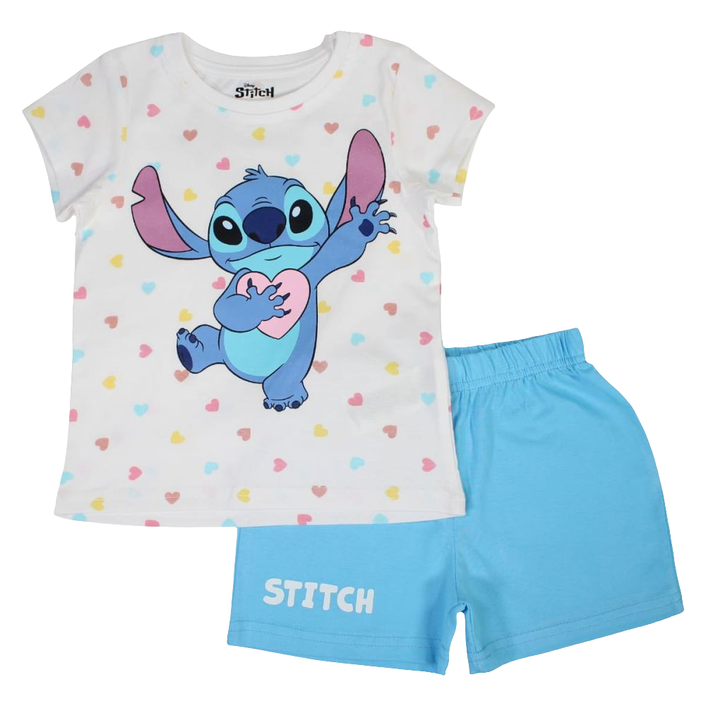 ENSEMBLE SHORT ET TEE SHIRT DISNEY STITCH