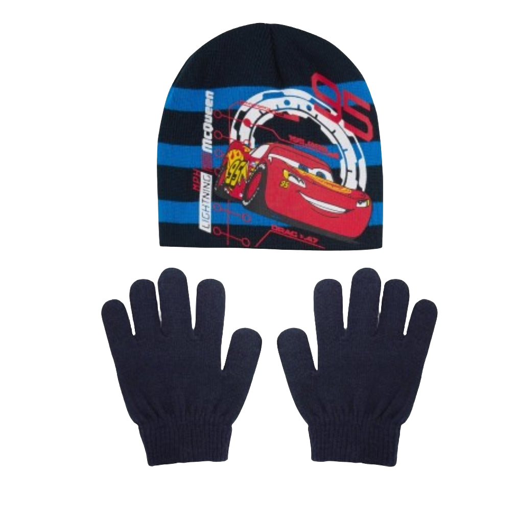 ENSEMBLE BONNET ET GANT DISNEY CARS