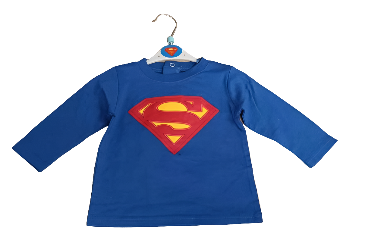 TEE SHIRT MANCHE LONGUE SUPERMAN