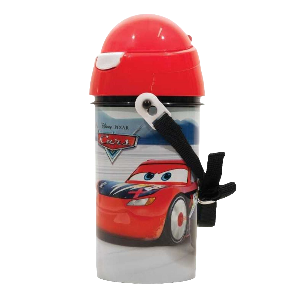 Gourde automatique Cars Dsiney 500 ML - Système anti-goutte