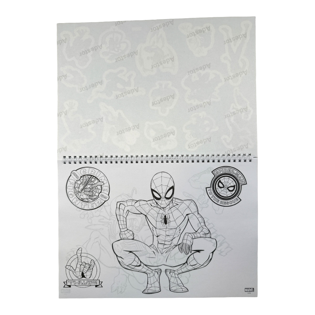 CARNET DESSIN SPIDERMAN