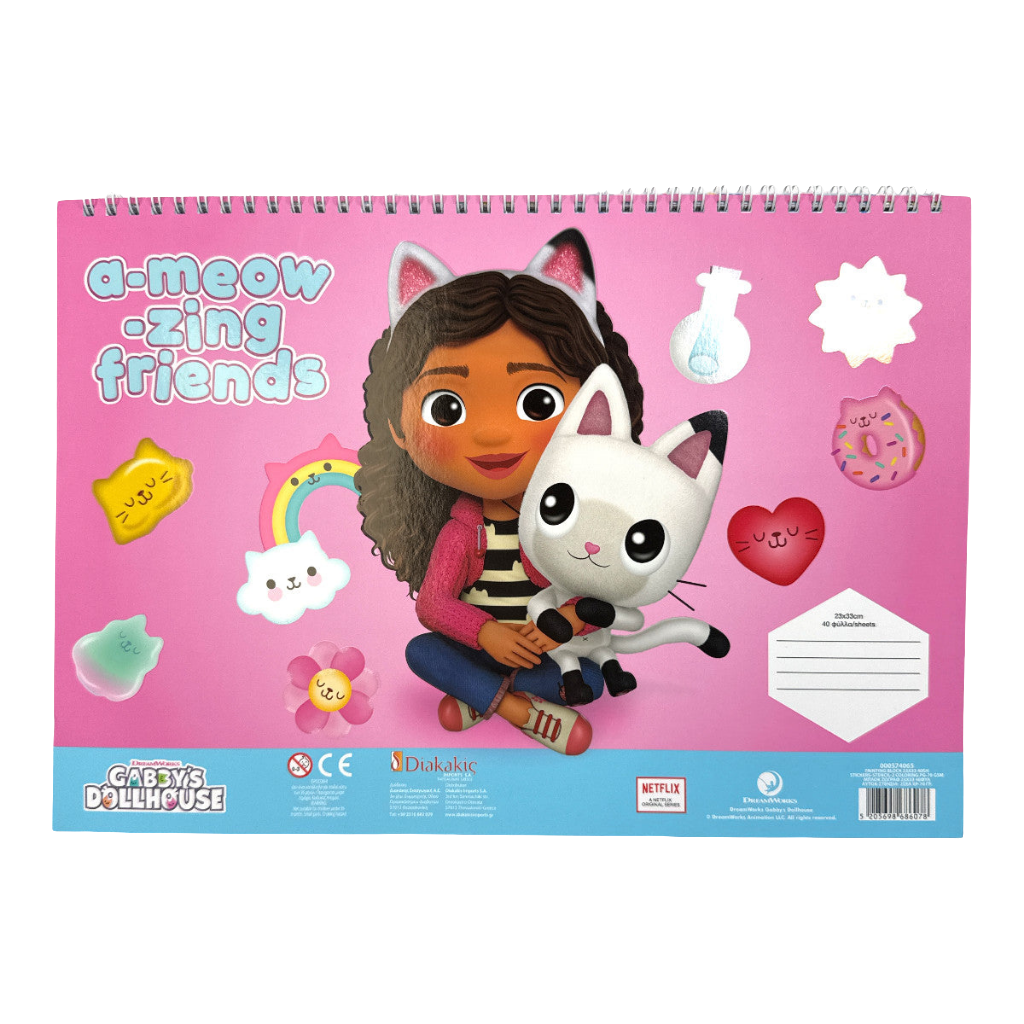 CARNET DESSIN GABBY'S DOLLHOUSE