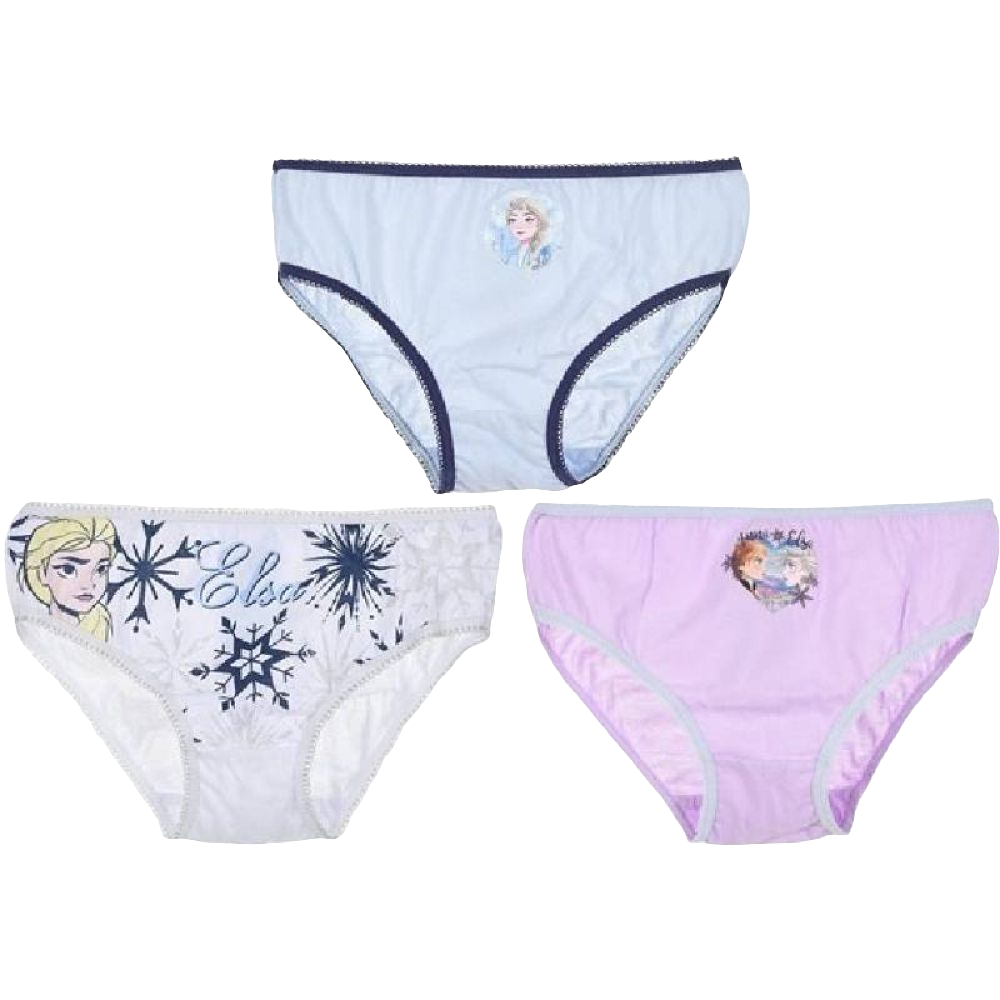 LOT DE 3 CULOTTES DISNEY REINE DES NEIGES