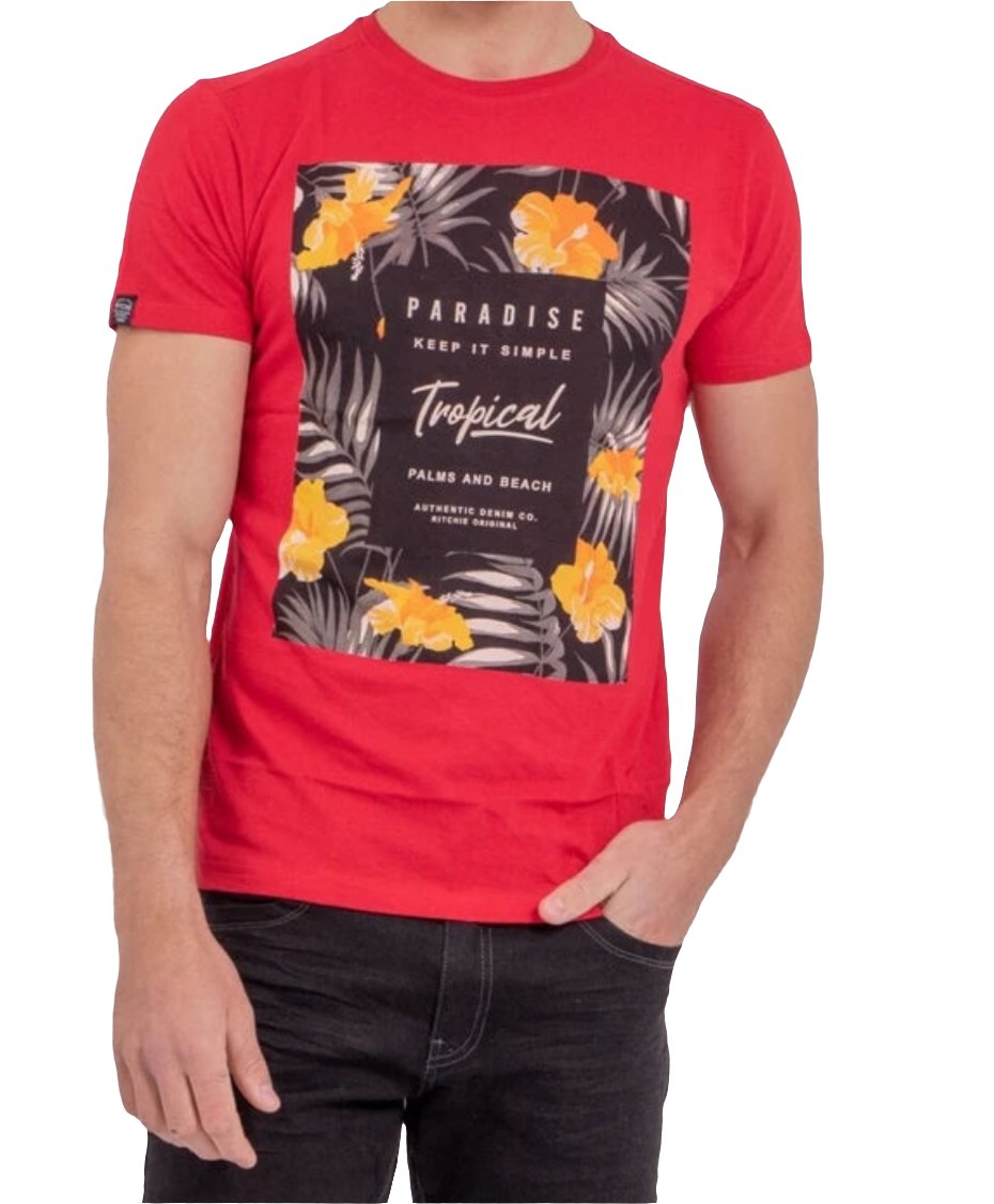 TEE SHIRT MANCHE COURTE RITCHIE DENIM