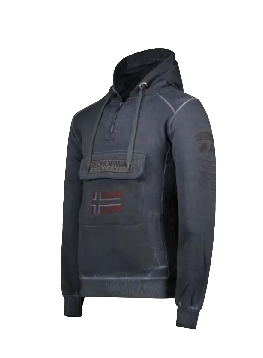SWEAT A CAPUCHE GEONORWAY EXPEDITION GRIS