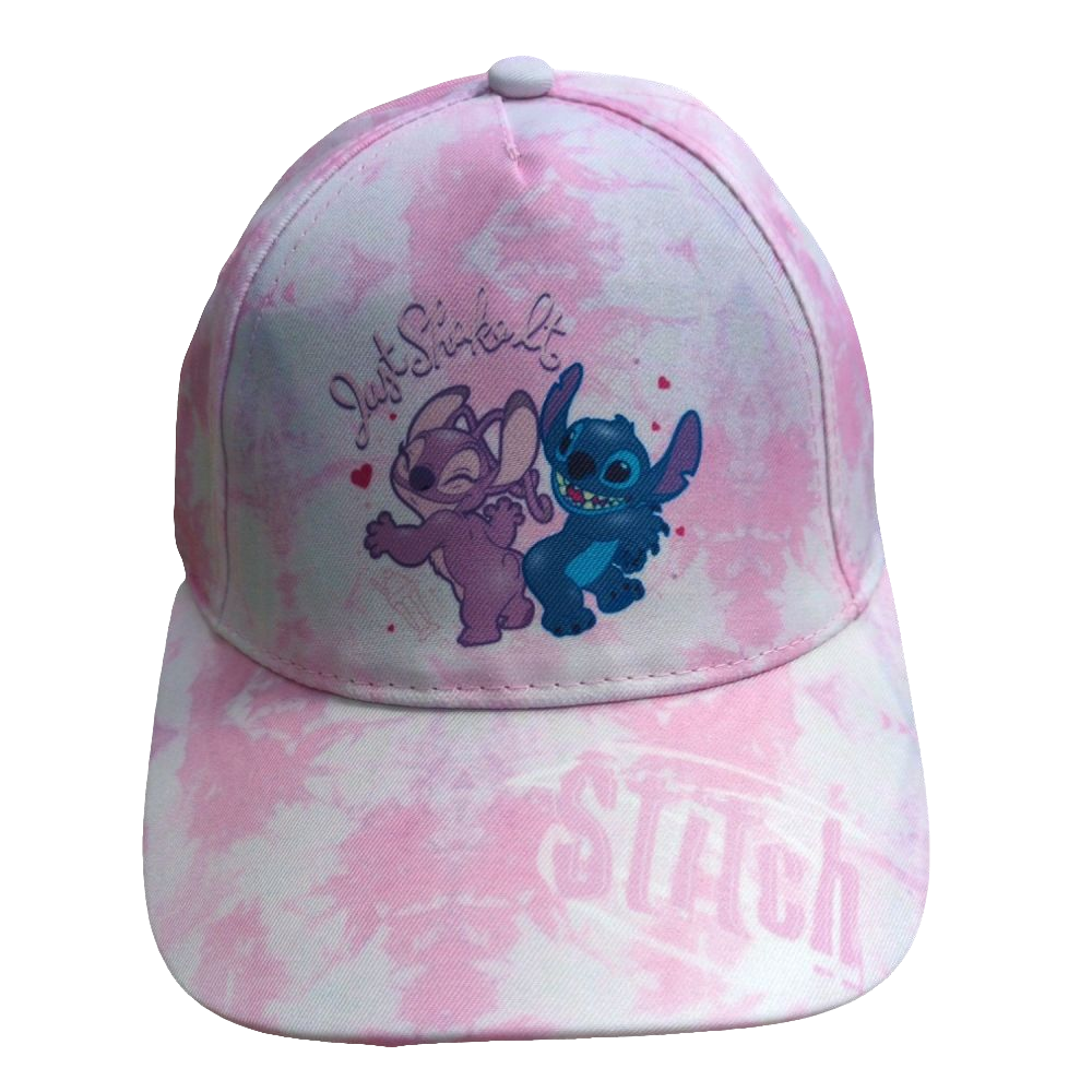 CASQUETTE DISNEY STITCH ET ANGEL