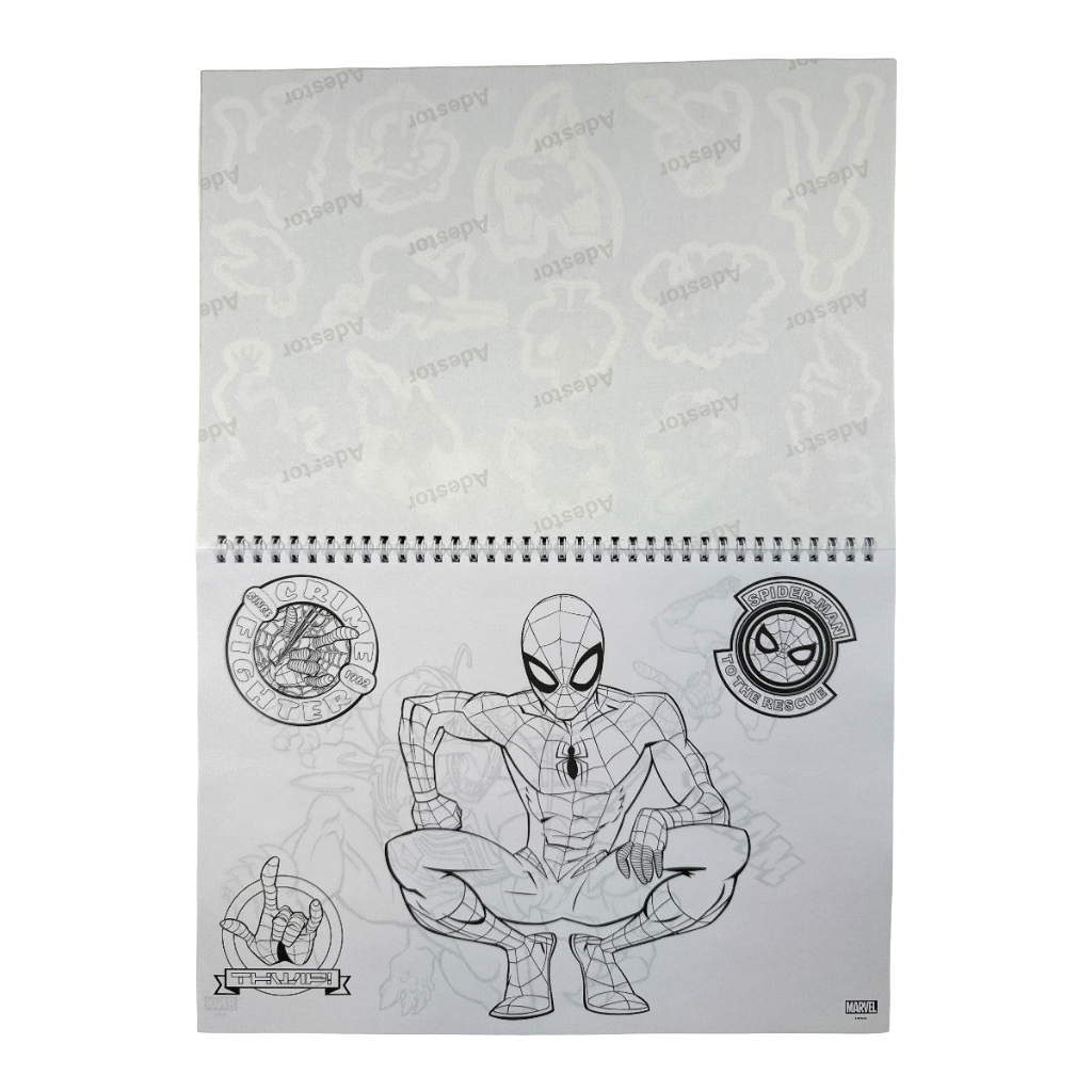 CARNET DESSIN SPIDERMAN