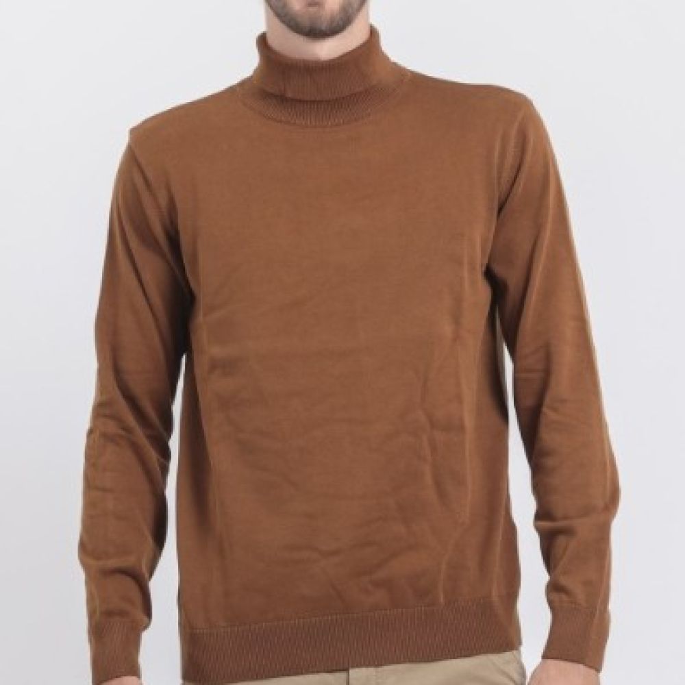 PULL COL ROULE RITCHIE CAMEL