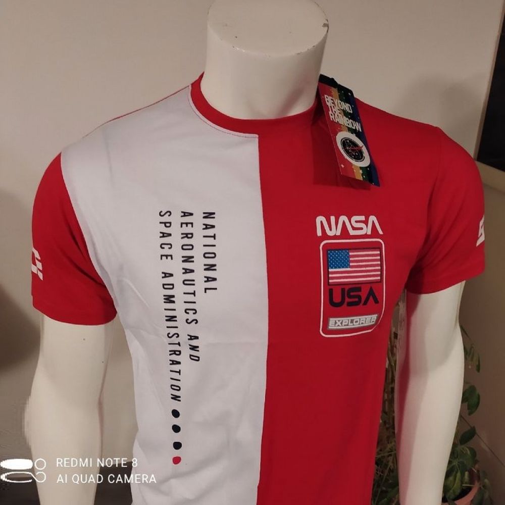 TEE SHIRT MANCHE COURTE NASA