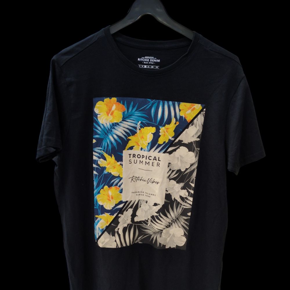 TEE SHIRT MANCHE COURTE RITCHIE DENIM