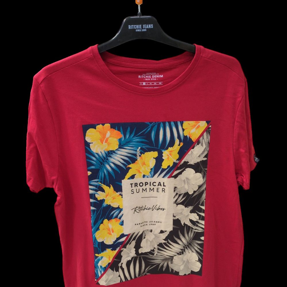 TEE SHIRT MANCHE COURTE RITCHIE DENIM