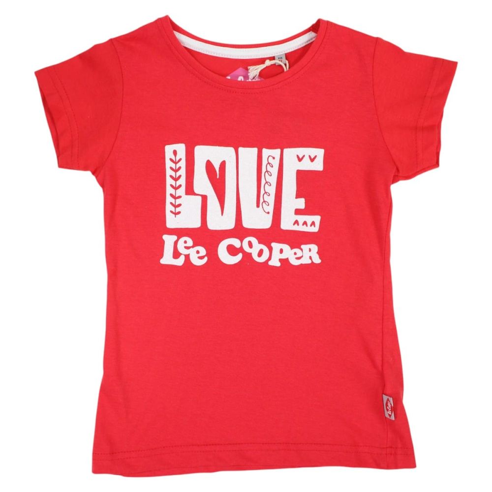 TEE SHIRT LEE COOPER MANCHE COURTE FILLE