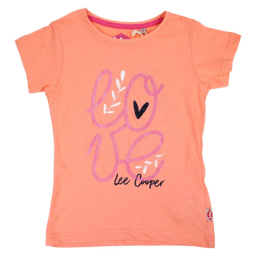 TEE SHIRT LEE COOPER MANCHE COURTE FILLE