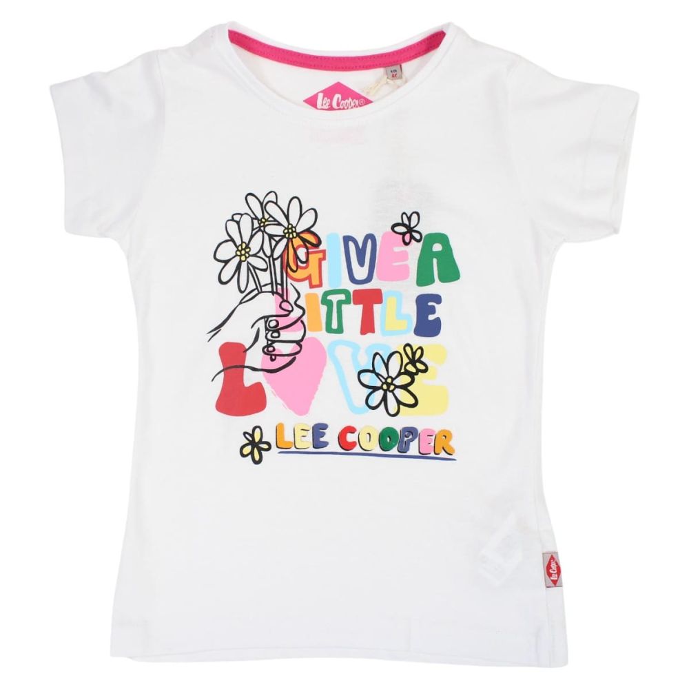 TEE SHIRT LEE COOPER MANCHE COURTE FILLE