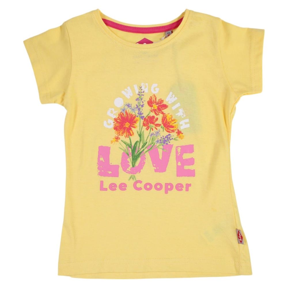 TEE SHIRT LEE COOPER MANCHE COURTE FILLE