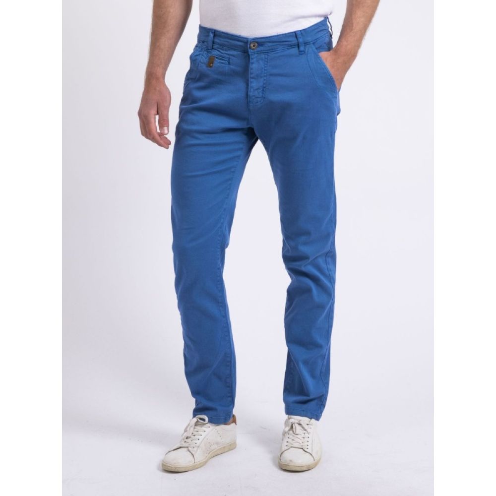 PANTALON CHINO SLIM CODY RITCHIE JEANS BLEU ROYAL