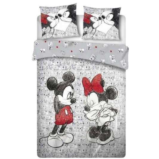 HOUSSE DE COUETTE DISNEY MINNIE ET MICKEY