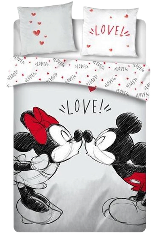 HOUSSE DE COUETTE DISNEY MINNIE ET MICKEY