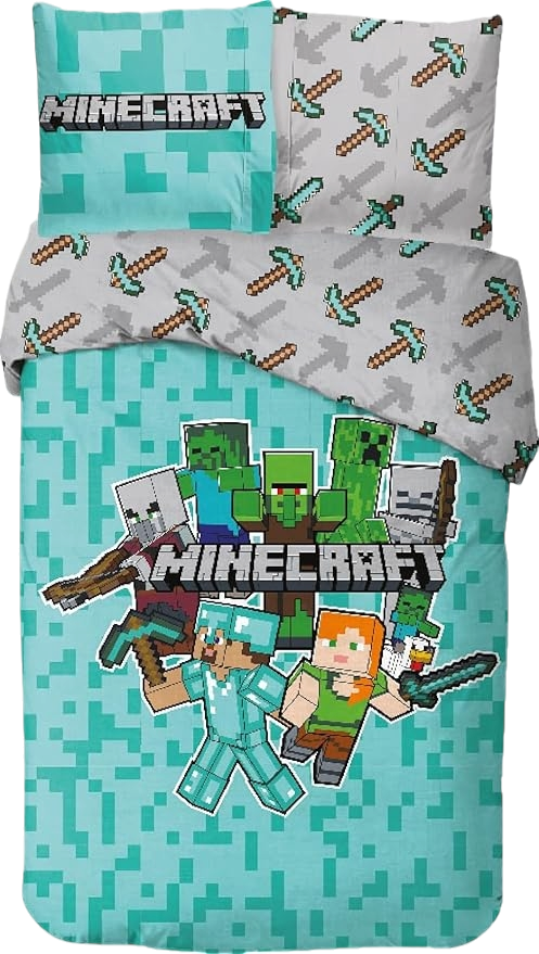 HOUSSE DE COUETTE MINECRAFT