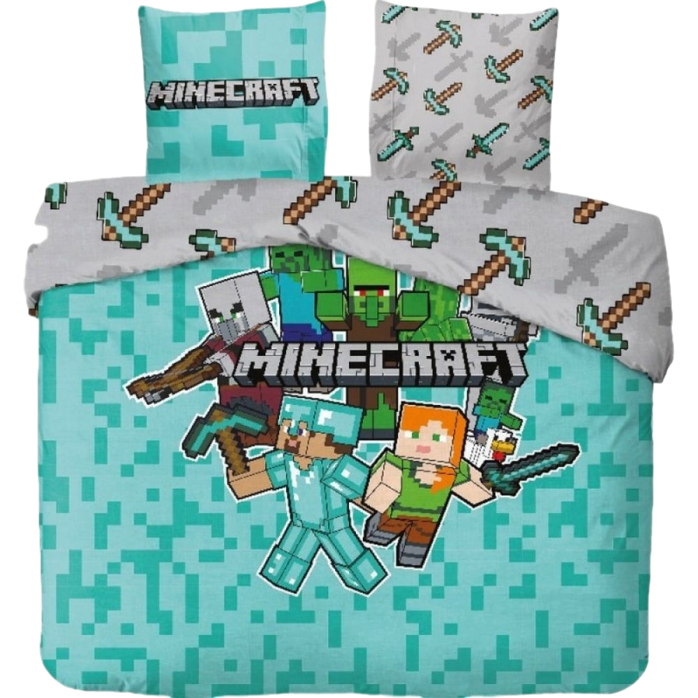 HOUSSE DE COUETTE MINECRAFT