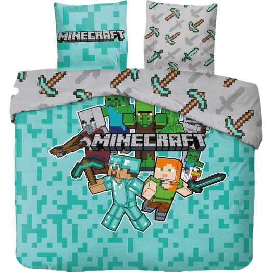 HOUSSE DE COUETTE MINECRAFT