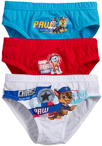 LOT DE 3 SLIPS PAT PATROUILLE