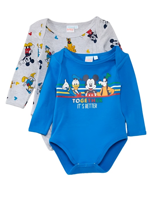 LOT DE 2 BODIES DINEY MICKEY