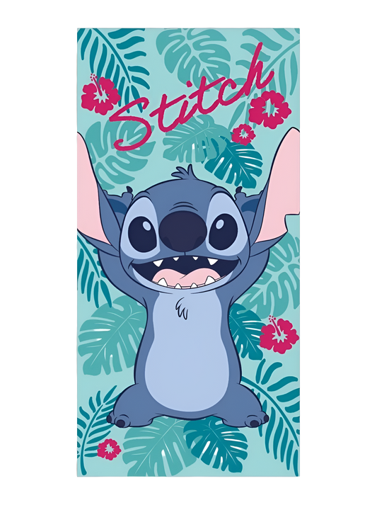 DRAP DE PLAGE DISNEY STITCH