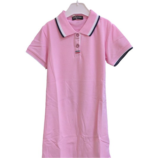 ROBE POLO ROSE