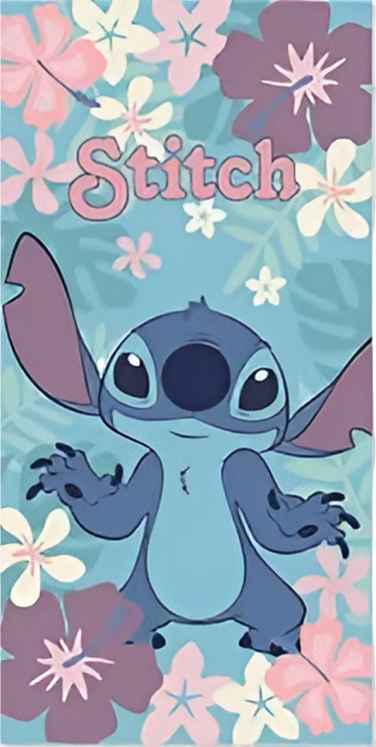 DRAP DE PLAGE DISNEY STITCH