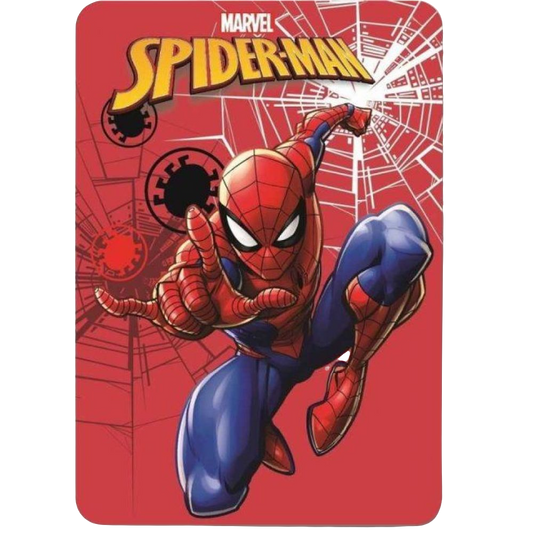 PLAID POLAIRE SPIDERMAN
