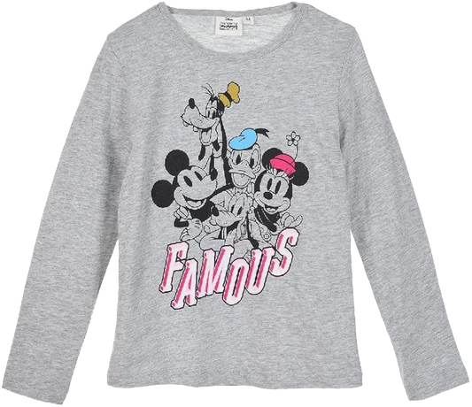 TEE SHIRT MANCHE LONGUE DISNEY MINNIE