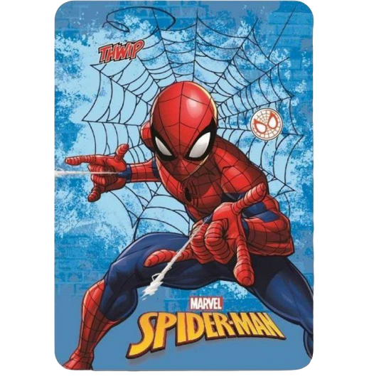 PLAID POLAIRE SPIDERMAN
