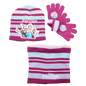 ENSEMBLE BONNEET 3 PIECES REINE DES NEIGES