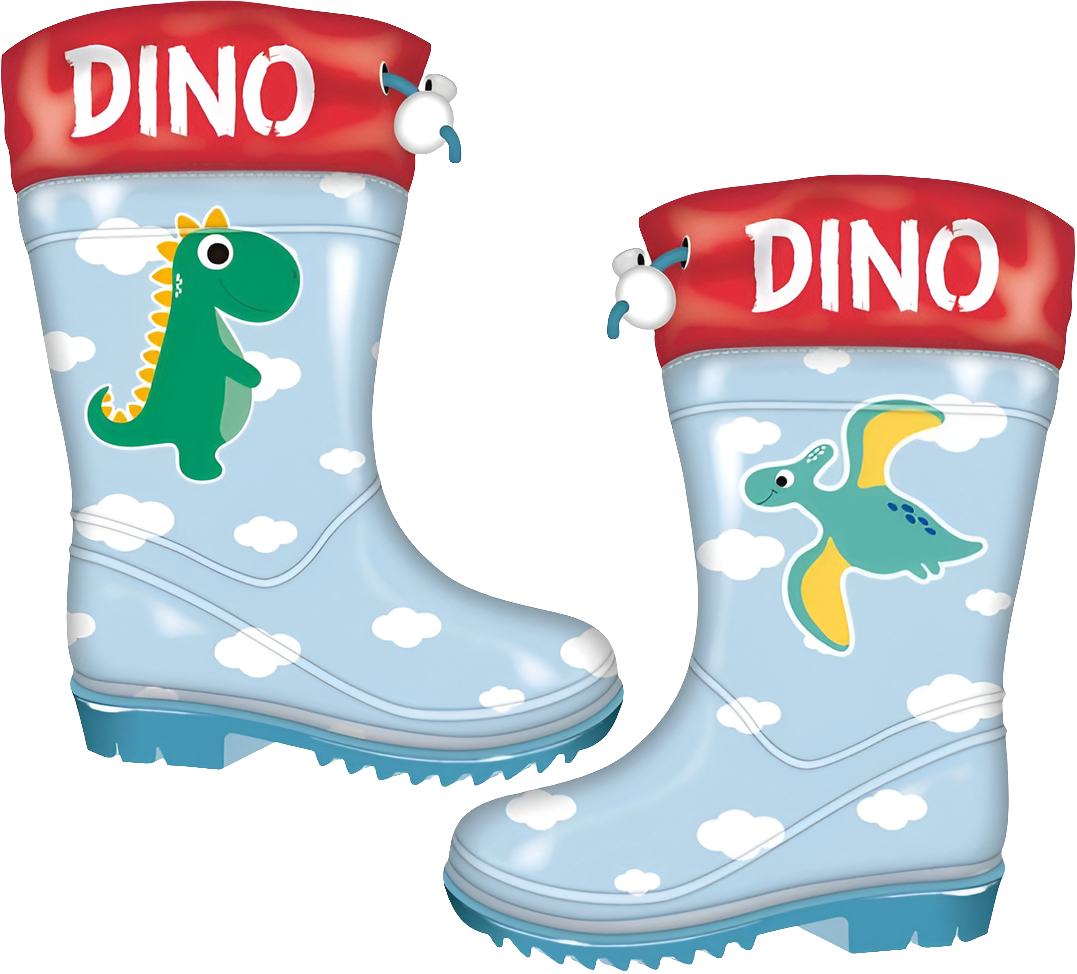 BOTTE DE PLUIE DINOSAURE