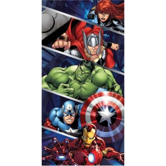 DRAP DE PLAGE MARVEL AVENGERS